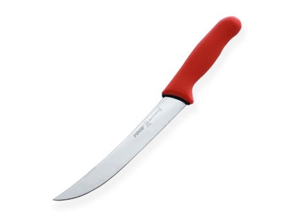 Řeznický nůž vykosťovací 215 mm červený, Pirge BUTCHER'S