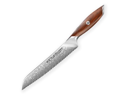 nůž Bread 210 mm Dellinger Rose Wood Damascus 1