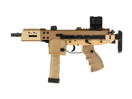 Puška samonab. B&T, Mod.: KH9 Covert,Ráže: 9mm Luger,hl.: 9"/152mm, závit: Tri-Lug, M- LOK