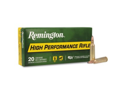 Náboj kulový Remington, High Performance, .22-250 Rem., 55GR, PSP
