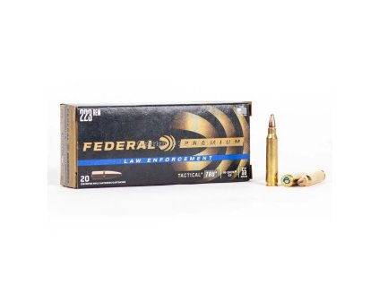 Náboj kulový Federal, Tactical Rifle, .223 Rem, 55GR (3,56g), Bonded Soft Point