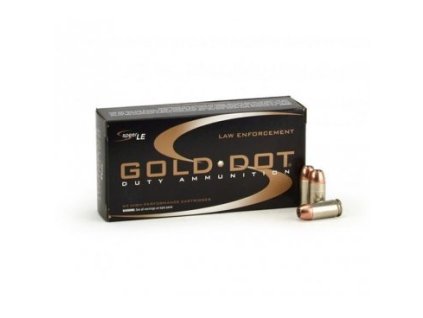 Náboj kulový Speer, Lawman, .45ACP +P, 200GR (12,9g), Gold Dot HP