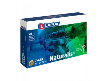 Náboj kulový Lapua, NATURALIS, 7x65R, 156GR/ 10,1g, Naturalis