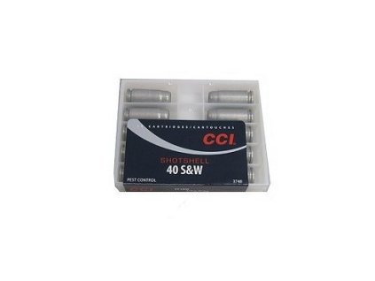Náboj kulový CCI, Pets Comtrol/ Centerfire Shotshell, 40SW
