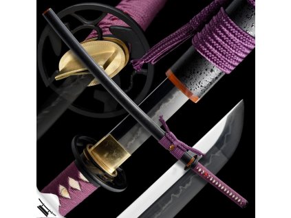 5082 dirudo japanese sword t 10 steel yokote choji hamon