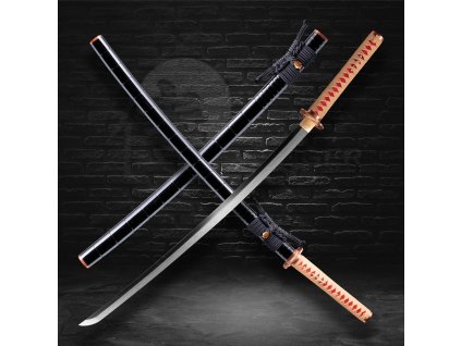 5136 do japanese katana t 10 folded steel yokote real choji hamon