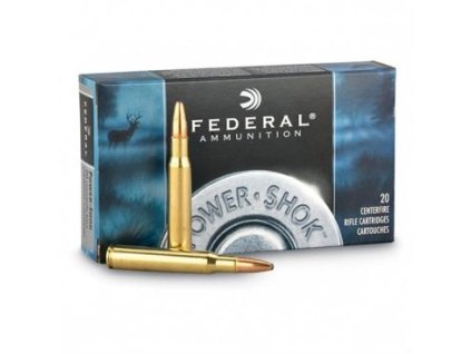 Náboj kulový Federal, Power Shok, .30-06 Sprg., 150GR (9,7g), Soft Point