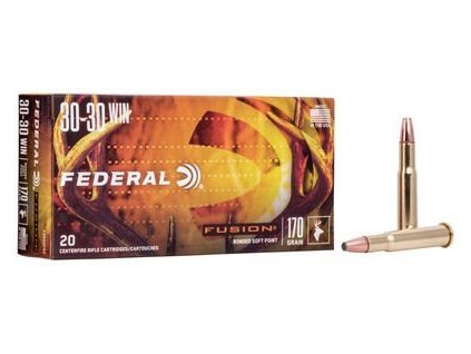 Náboj kulový Federal, Fusion, .30-30 Win., 170GR (11,0g), Bonded Soft Point