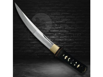 4953 japanese tanto tent ch tamahagane steel real notare hamon