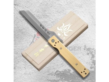 Japonský zavírací nůž higonokami Kanetsune Tanzaku-Tou AUS-8
