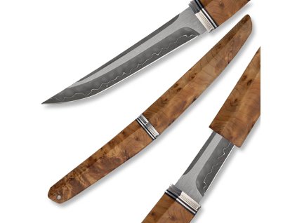 Stylový nůž Tanto Dellinger Nobunaga SKD11 Sanmai