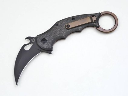 NŮŽ FOX 599 KARAMBIT KARBON