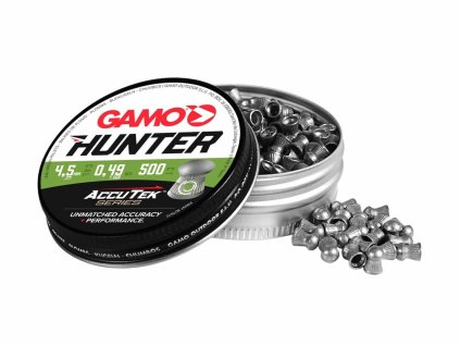 Diabolka Gamo, AccuTek Hunter, 4,5mm, 7,60GR/ 0,49g, balení 500ks