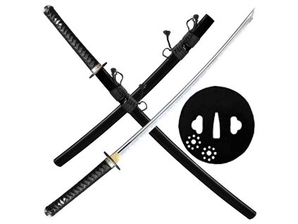 Špičková replika katany Shoden Shapu 2,50 Shaku, AISI 1065 Steel, Real Choji Hamon, Yokote,