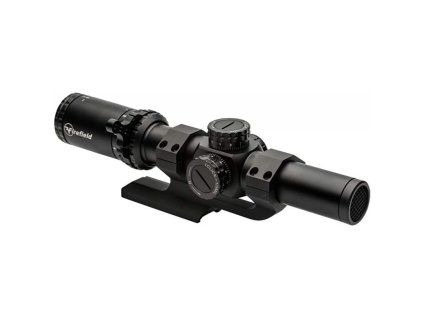 Puškohled FireField, RapidStrike, 1-6x24mm, osvětlená osnova SFP, tubus 30mm, černý