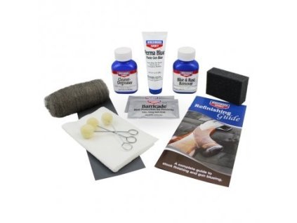 Přípravek Birchwood Casey, Gun Blue Kit, sada pro černění a opravu povrchu zbraní, pasta