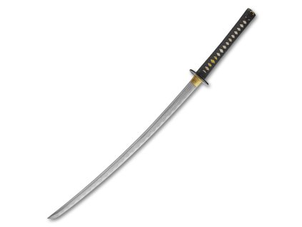 Replika samurajského meče katana Uruto z damaškové oceli AISI 1045, leštěná imitace Hamonu eshop