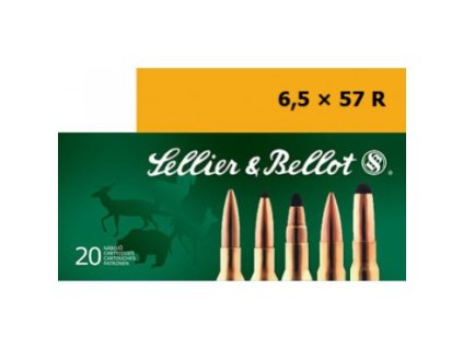 Náboj kulový Sellier a Bellot, Standard, 6,5x57R, 131GR/ 8,50g, SP