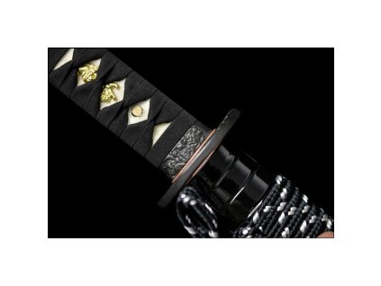 4026 kawanishi japanese sword t 10 steel choji hamon