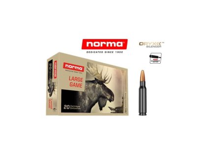 Náboj kulový Norma. Silencer, .308 Win., 165Gr/ 10,7g, Oryx