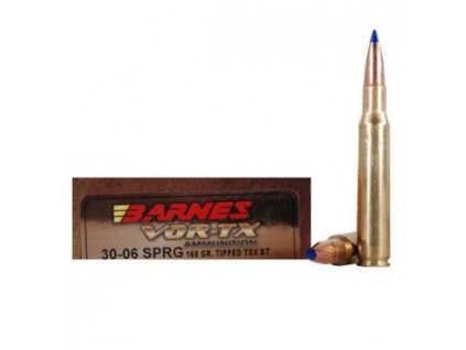 Náboj kulový Barnes, VOR-TX Euro, .30-06 Sprg, 168GR, TTSX BT