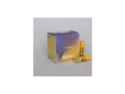 Náboj brokový SAGA, GOLD 20, 20x70mm, brok č.: 4 (3,25mm), 28g