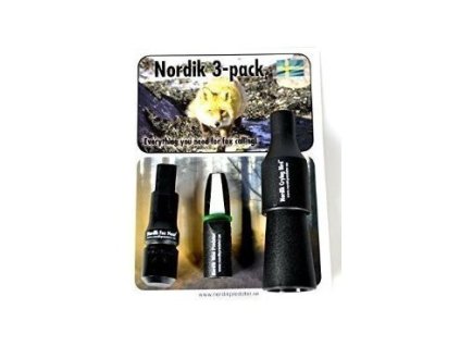 Vábnička Nordik Predator, sada 3ks vábniček pro vábení predátorů