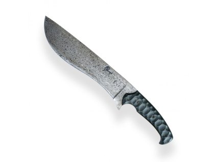Damašková mačeta Dellinger Overland – rukojeť Micarta, pro outdoor