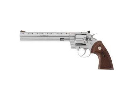 Revolver Colt, Model: Python, Ráže: .357 Mag., hl.: 8" (203mm), 6 ran, nerez