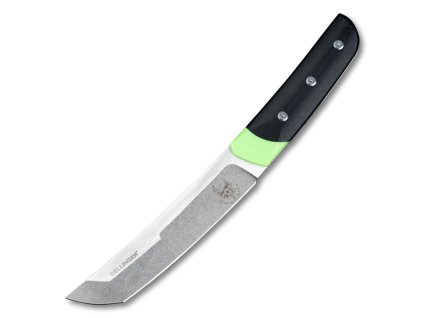 Moderní bojový nůž Tanto Dellinger Memento Mori, Kydex Green eshop