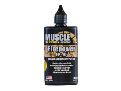 Vysoce účinné mazivo 100ml pro zbraně s nanotechnologií MUSCLE FP-10