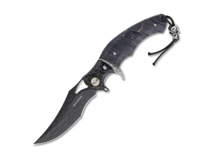 Lovecký zavírací nůž Dellinger Spett Japan VG-10 Damascus