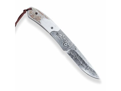 Zavírací lovecký nůž Dellinger Weidmann VG-10 Damascus