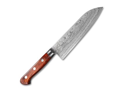 Japonský damaškový nůž KIYA 49 layers Kamagata 170 mm