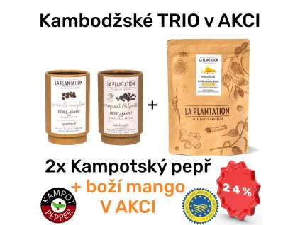 2 pepře a mango s