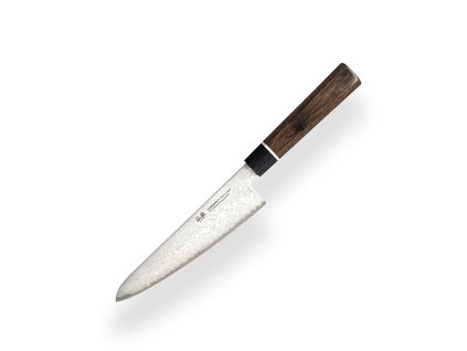 Kuchařský nůž Santoku Suncraft VG-10 Black Damascus 143 mm