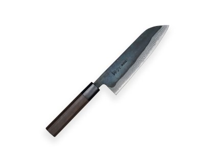 Nůž Kamagata/Santoku 170 mm - KIYA Suminagashi Damascus 11 layers