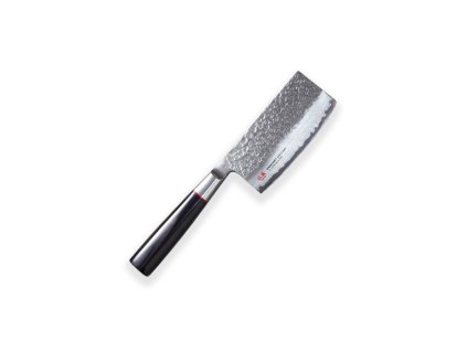 Japonský nůž mini Nakiri 100mm Suncraft Senzo Classic Damascus VG10