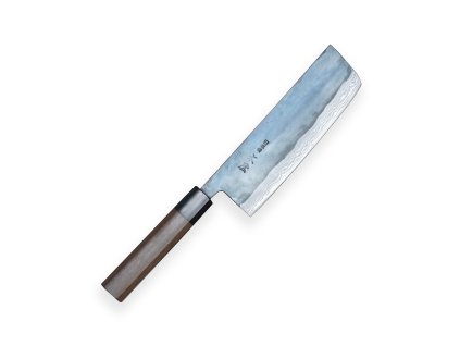 Nůž Nakiri 170 mm - KIYA Suminagashi Damascus 11 layers