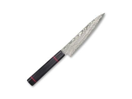 Japonský nůž Petty 135 mm Kanetsune Damascus Namishibuki series