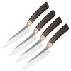 sada 4 steakových nožů 120 mm PIRGE Handmade KROP 4