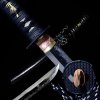 5004 japanese tanto take clay tempered t 10 steel choji hamon