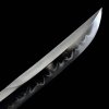 5004 2 japanese tanto take clay tempered t 10 steel choji hamon