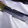 Špičková replika samurajského tanto Tentōchū 0,89 Shaku, uhlíková ocel Tamahagane, reálný Notare hamon, kaku-yokote i
