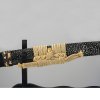 5178 6 japanese wakizashi aikuchi folded steel real gunome hamon