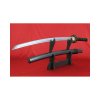 Celkový pohlde na dekorativní meč katana Ibaraki, překládaná ocel AISI 1045 g