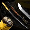 5046 kiiroi japanese sword t 10 steel yokote choji hamon