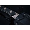 771 9 knife p200 serrated edge kydex sheath black