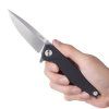 Knife Z300 BB (Blade Stonewash / Plain edge, Handle and Lock Titan/ Liner Lock)