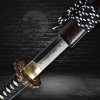 5148 8 rozenhiru japanese katana t 10 steel horimono yokote choji midare hamon